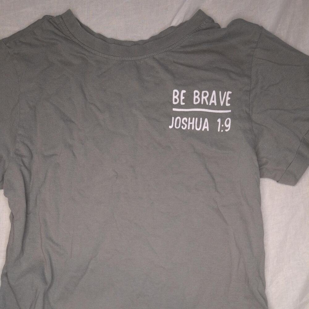 Greyolive size small religious scripture